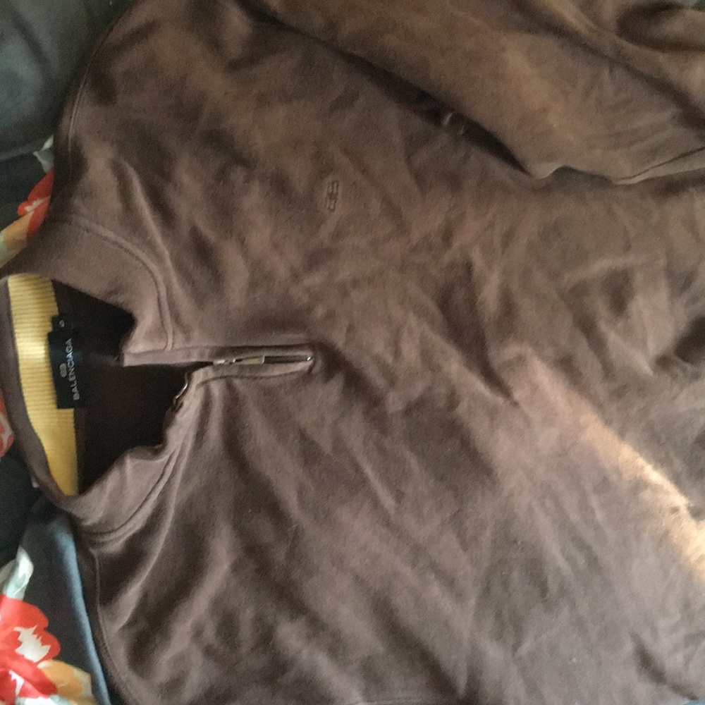 BALENCIAGA sweater in dark brown
